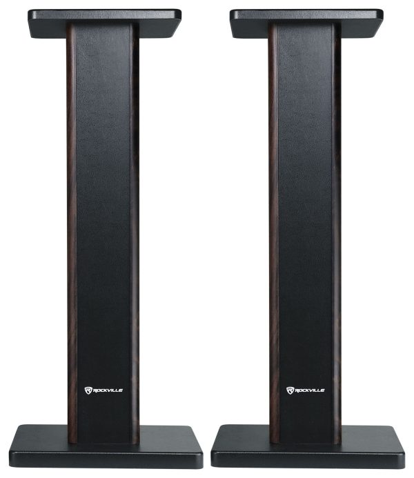 (2) Rockville 28  Wood Studio Monitor Speaker Stands For Alesis M1 Active MK3 Online