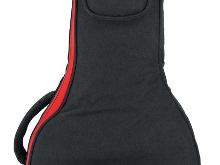 Rockville EGB25-RD Padded Electric Guitar Gig Bag with Neck Pad + Secure Strap Fashion