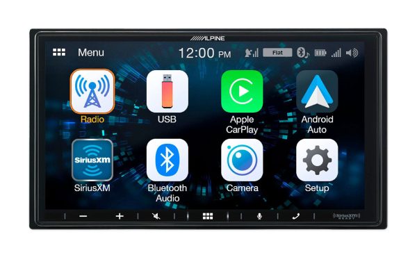 Alpine 7” Receiver Bluetooth w Carplay Android For 2007-2009 Jeep Wrangler Cheap