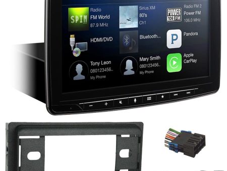 Alpine 9” Media Bluetooth Receiver w  CarPlay For 90-94 Chevrolet S-10 Blazer Online Sale