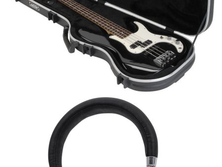 SKB 1SKB-FB-4 Precision Electric Bass Guitar Hard Case+Free Wireless Headphones For Sale