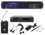 Peavey IPR2 7500 Power Amplifier 7,500 Watt Amp + Nady In-Ear Monitors Supply