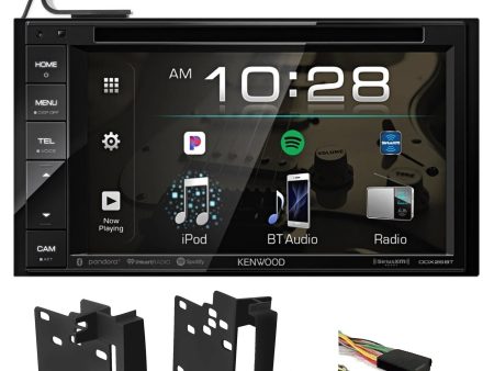 Kenwood Car DVD iPhone Bluetooth Android USB Receiver For 2007-09 Jeep Wrangler Hot on Sale