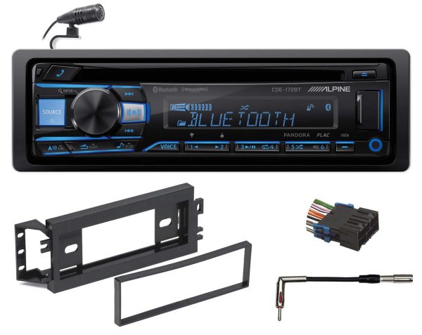 ALPINE Bluetooth CD Receiver USB AUX SiriusXM For 1995-1997 GMC Jimmy Supply