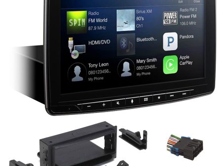 Alpine 9” Media Bluetooth Receiver w  CarPlay For 2002 Chevrolet Avalanche Online Hot Sale