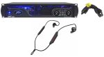 Peavey IPR2 3000 Lightweight Class D Professional Power Amplifier+Fender Earbuds Online Sale