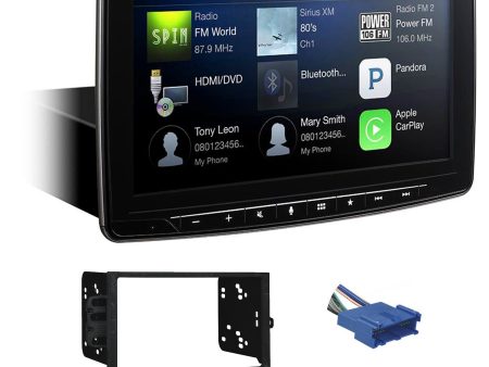 Alpine 9” Digital Media Bluetooth Receiver w  CarPlay For 96-99 Oldsmobile LSS Fashion