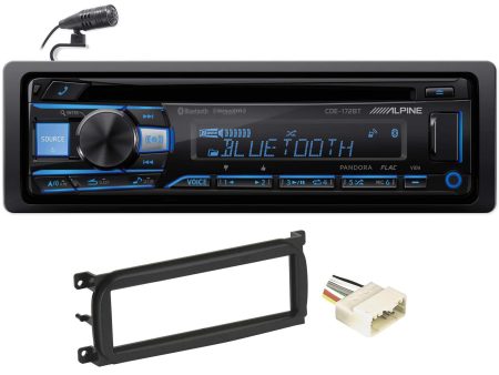 ALPINE Bluetooth CD Receiver USB AUX SiriusXM For 99-04 Jeep Grand Cherokee Discount