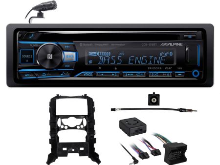 ALPINE Bluetooth CD Player USB AUX SiriusXM For 2007-2010 Mini Cooper Supply