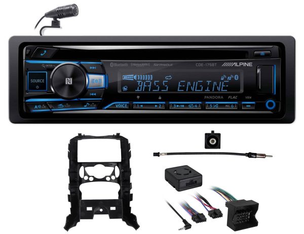 ALPINE Bluetooth CD Player USB AUX SiriusXM For 2007-2010 Mini Cooper Supply