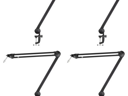 (4) Warm Audio 512-BBA 31  Adjustable Microphone Boom Arm Mic Stands Online Sale