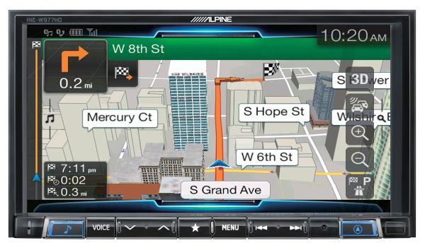 Alpine 7” Bluetooth w Navigation GPS Carplay For 1999-02 Ford Expedition Online now