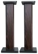 (2) Rockville 28  Wood Studio Monitor Speaker Stands For Presonus R65 Monitors For Discount