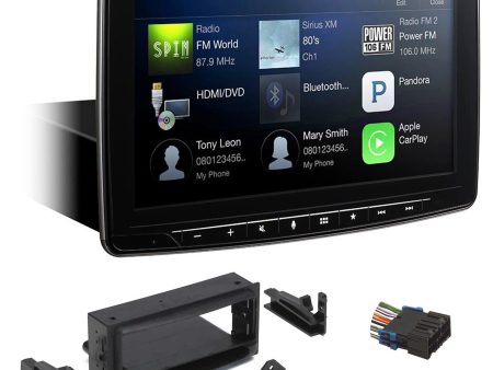 Alpine 9” Media Bluetooth Receiver w  CarPlay For 1999-2002 Chevy Silverado 3500 Online now