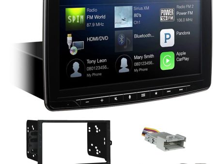 Alpine 9” Media Bluetooth Receiver w  CarPlay For 2003-05 Chevrolet S-10 Pickup Cheap