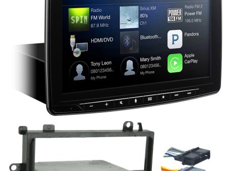 Alpine 9” Digital Media Bluetooth Receiver w  CarPlay For 97-02 JEEP WRANGLER TJ Online