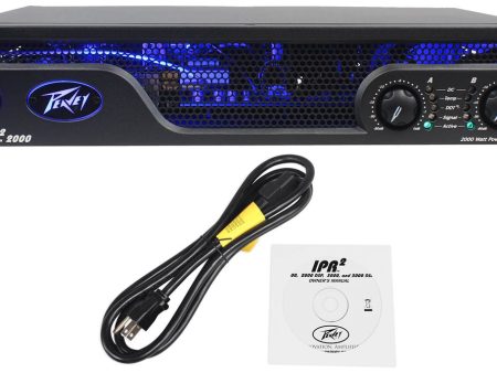 Peavey IPR2 2000 Lightweight Class D Professional Power Amplifier 1,800 Watt Amp Online Sale