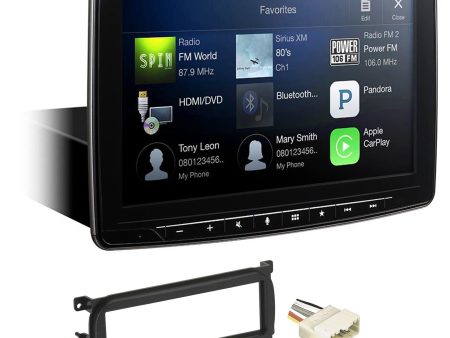 Alpine 9” Media Bluetooth Receiver w  CarPlay For 99-04 Jeep Grand Cherokee Hot on Sale