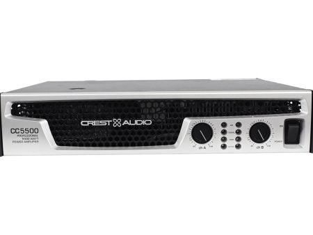 Crest Audio CC5500 CC Series Amp 5500 Watt Professional Power Amplifier Sale