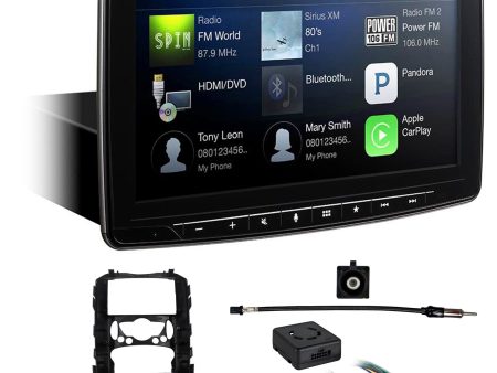 Alpine 9” Media Bluetooth Receiver w  CarPlay Stereo For 2007-10 Mini Cooper Sale