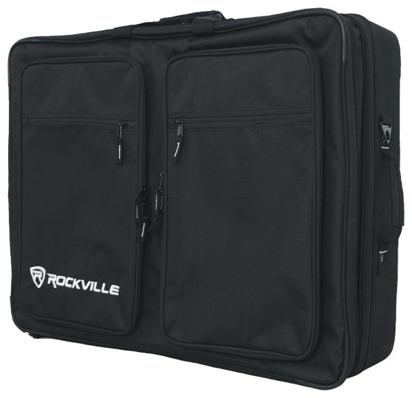 Rockville BP-MIX2621 Semi Rigid Padded Mixer Bag Fits Mackie ProFX22v3 Online Hot Sale