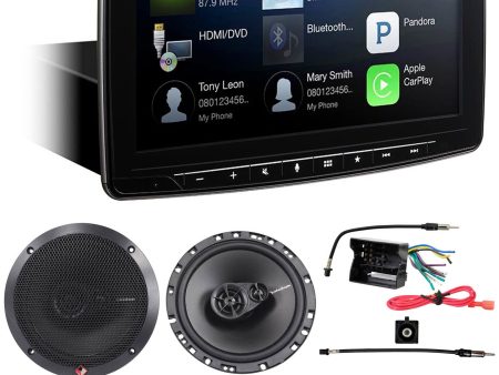 Alpine 9” Digital Media Bluetooth Receiver w  CarPlay For 2002-06 Mini Cooper Online