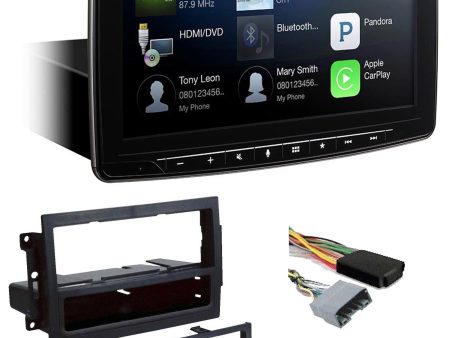 Alpine 9” Digital Media Bluetooth Receiver w  CarPlay For 2008-10 Jeep Commander For Discount