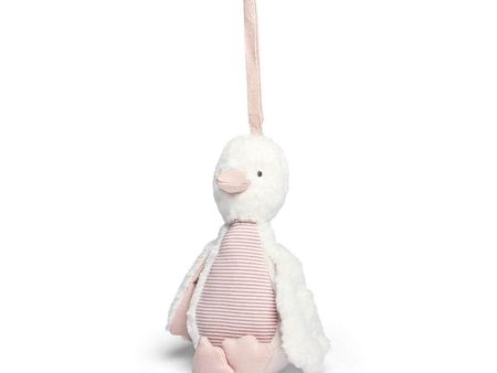 Mamas and Papas Pink Duck Chime Toy Hot on Sale